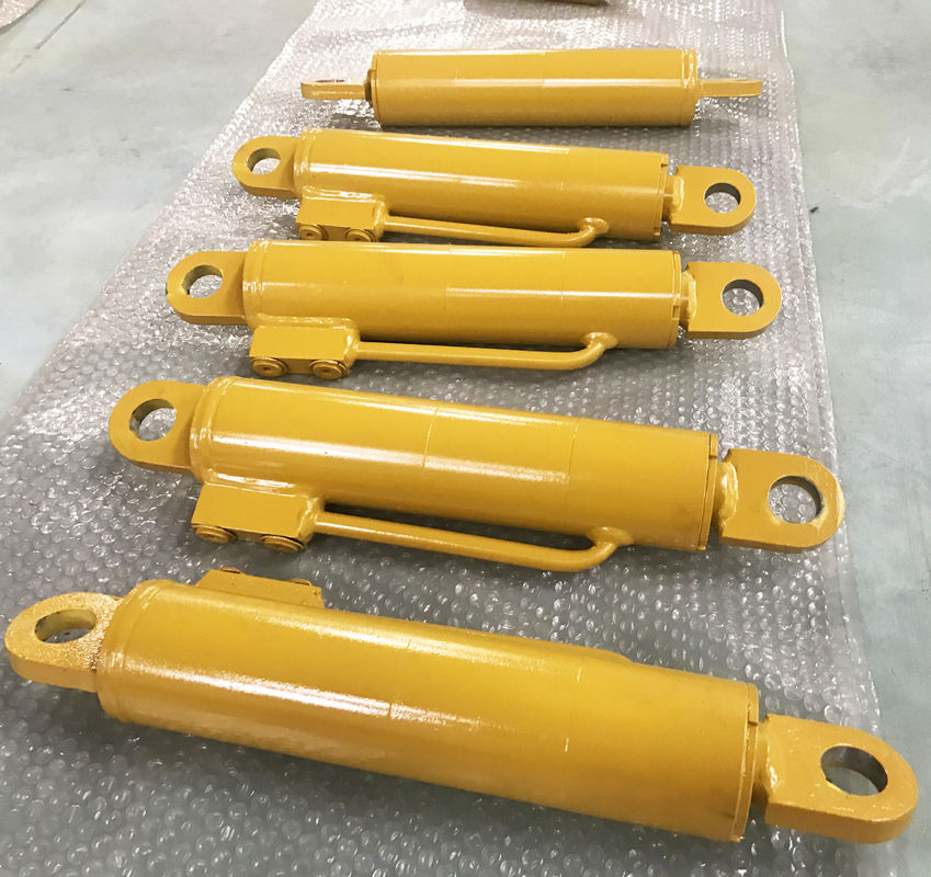 The main arm cylinder, the small arm cylinder, and the bucket cylinder