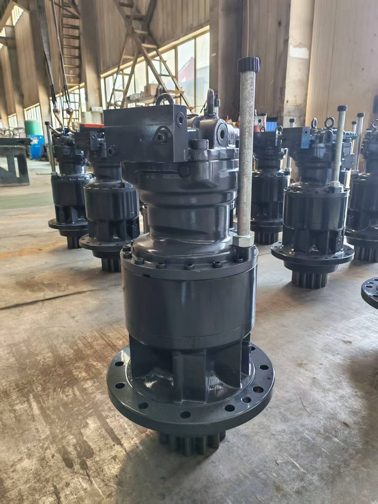 Hydraulic excavator rotation motor