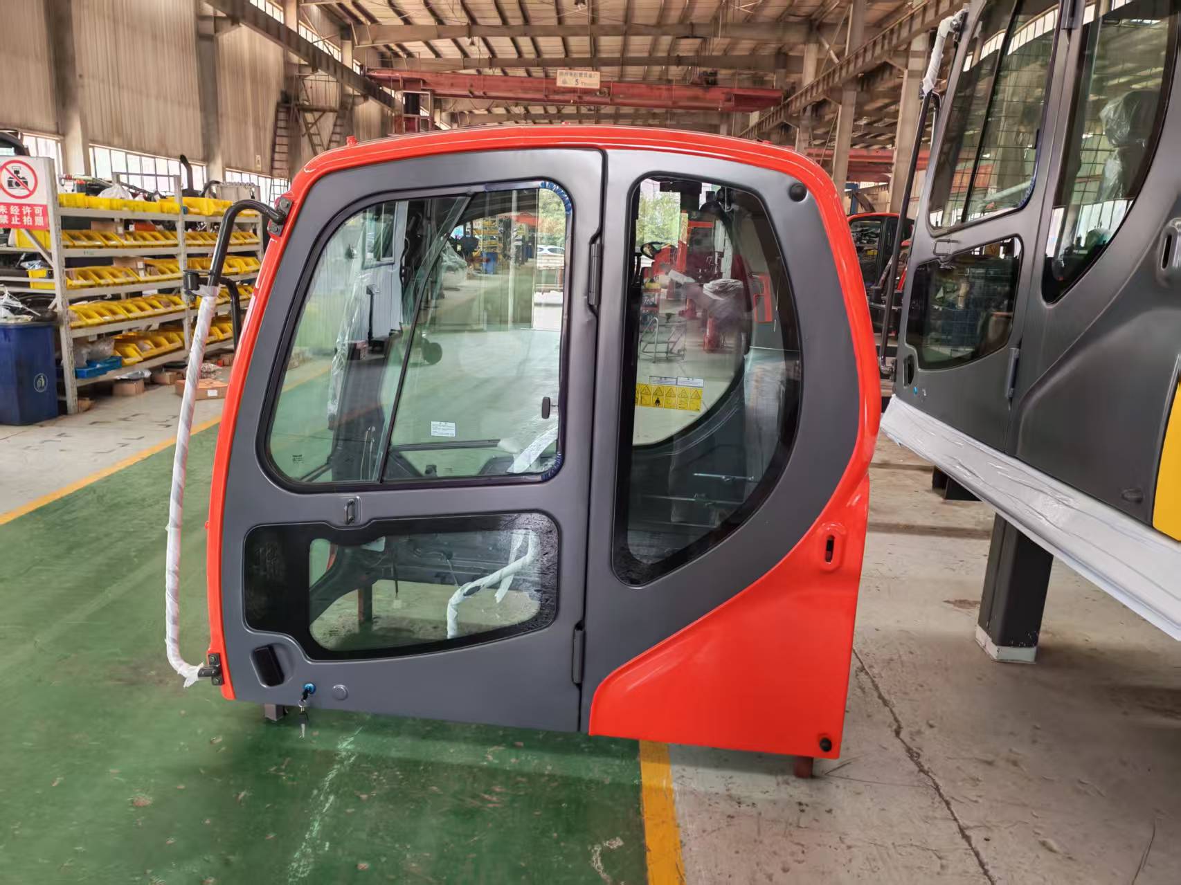 Excavator cab