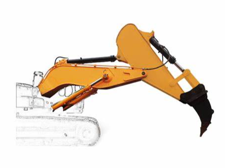 Heavy-duty small boom of an excavator